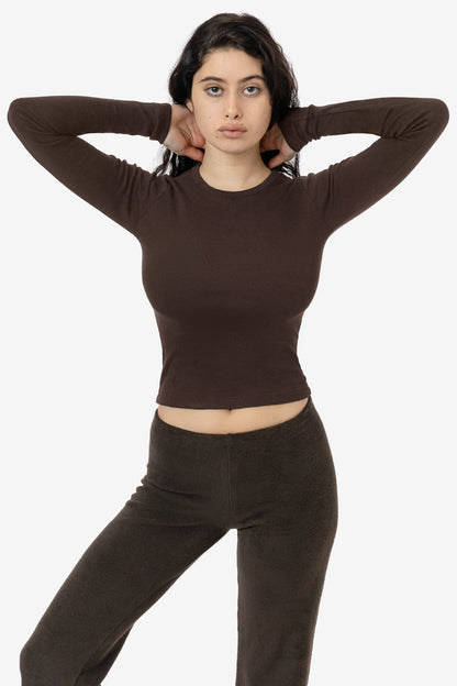 43007 - Baby Rib Long Sleeve Crewneck Tee