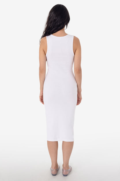 43240GD - Manantial Baby Rib Midi Dress