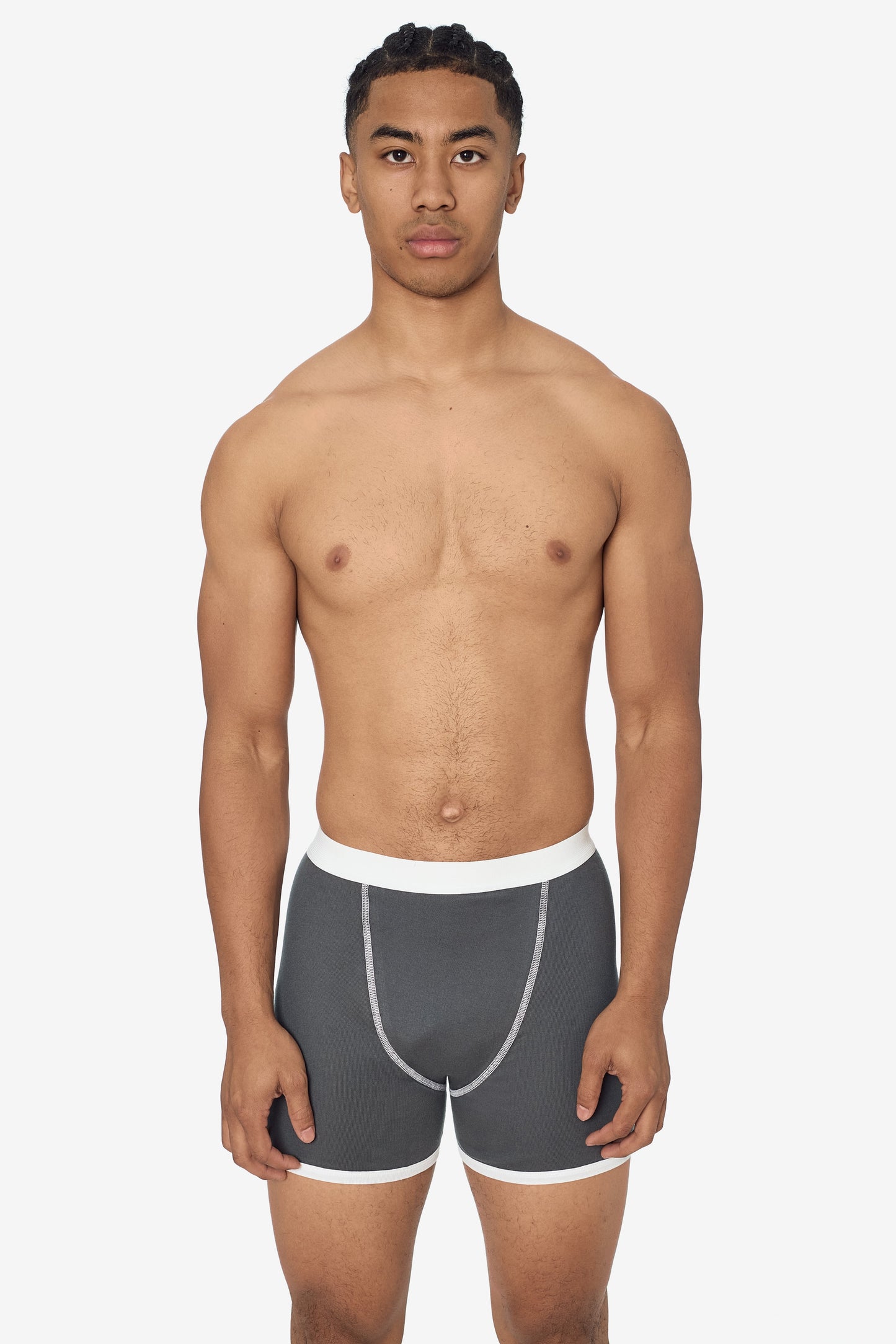 44043 - Men's Baby Rib Boxer Brief