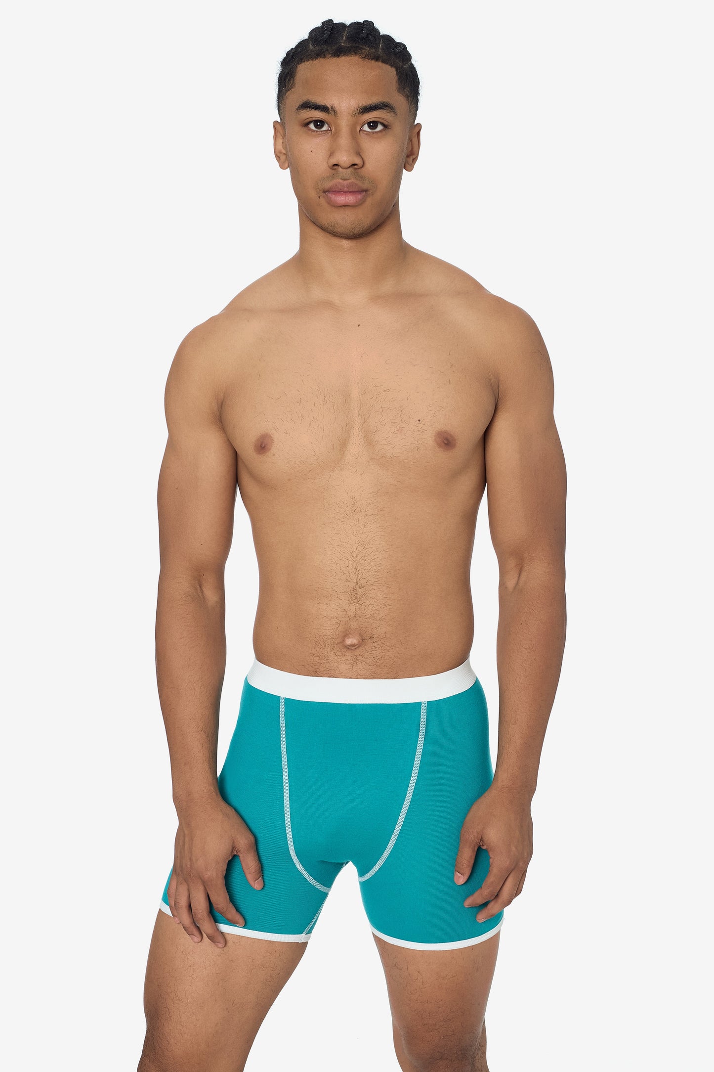 44043 - Men's Baby Rib Boxer Brief