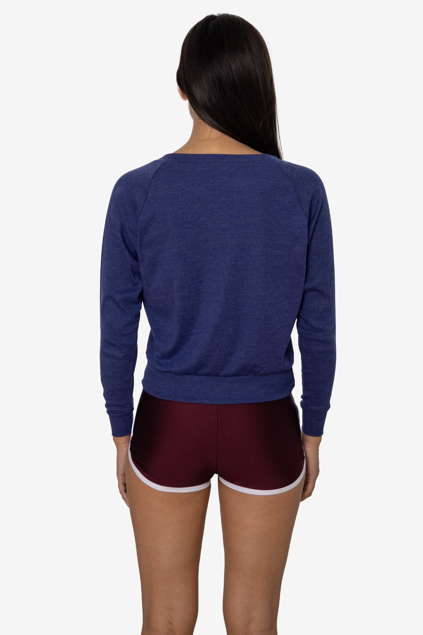 BR3094 - Women's Tri-Blend Rib Pullover