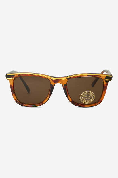 SGVN155 - AMBER WAYFARER SUNGLASSES