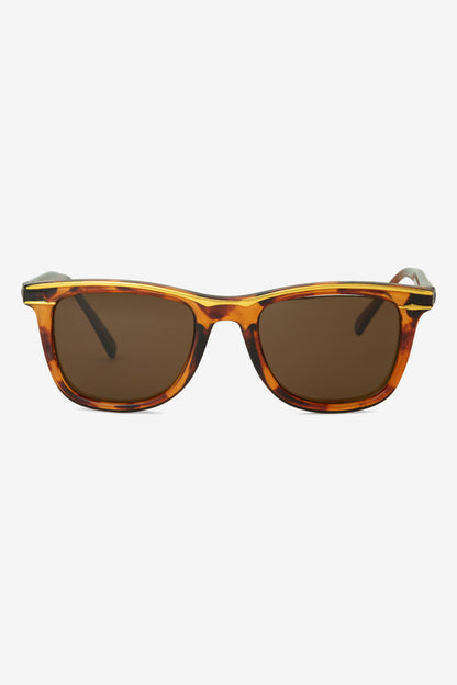 SGVN155 - AMBER WAYFARER SUNGLASSES