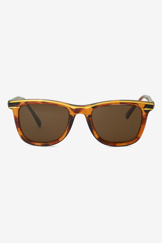 SGVN155 - AMBER WAYFARER SUNGLASSES
