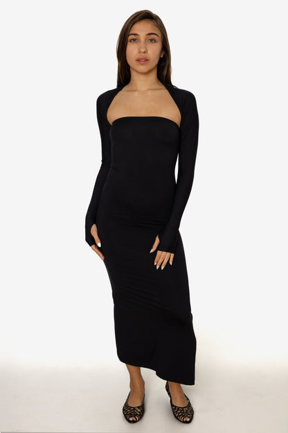 RSNJ100 - UPF40 Performance Jersey Maxi Tube Dress