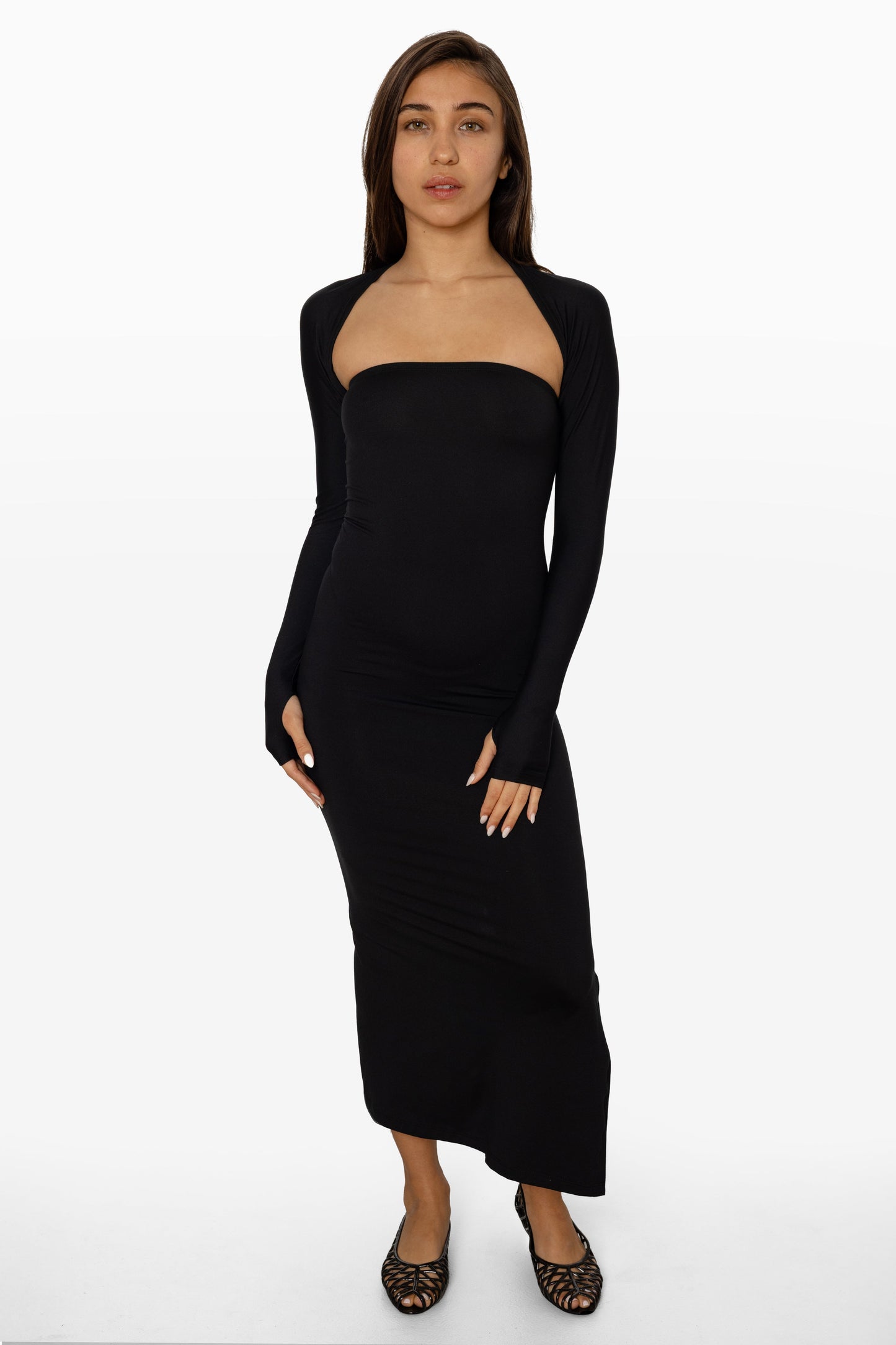 RSNJ100 - UPF40 Performance Jersey Maxi Tube Dress