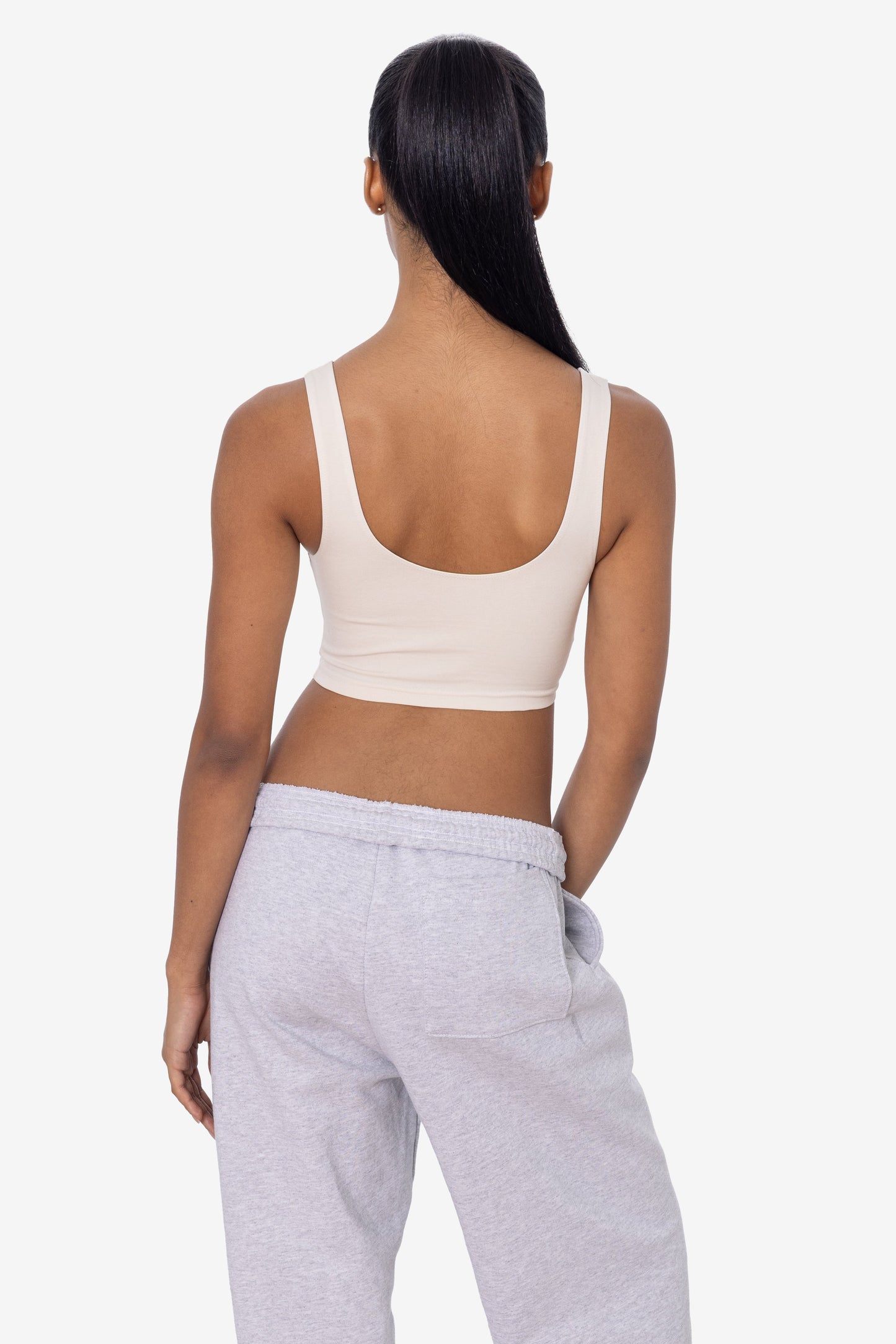 8383 - Cotton Spandex Tank Crop Top