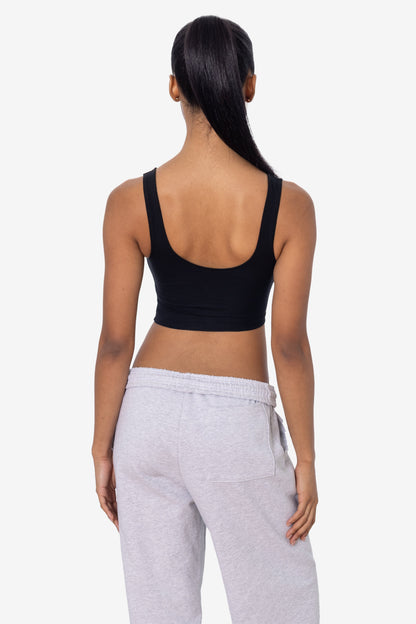 8383 - Cotton Spandex Tank Crop Top