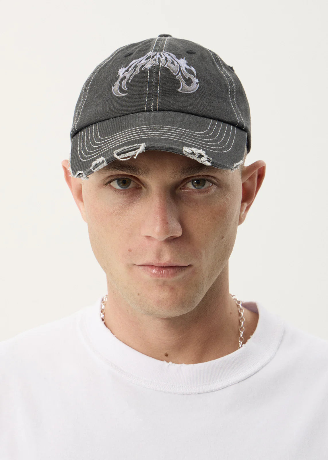 AFENDS Unisex Scorpius - Six Panel Cap - Stone Black