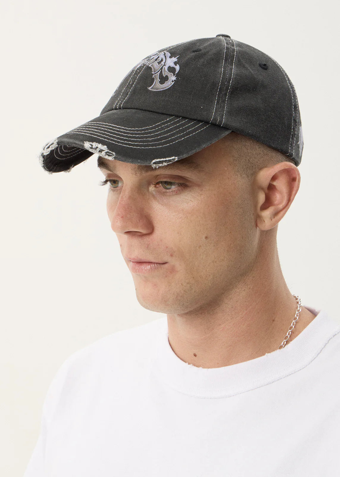 AFENDS Unisex Scorpius - Six Panel Cap - Stone Black