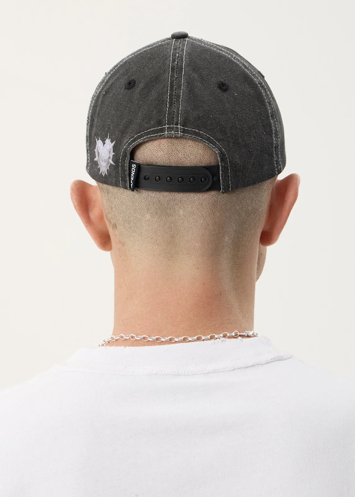 AFENDS Unisex Scorpius - Six Panel Cap - Stone Black