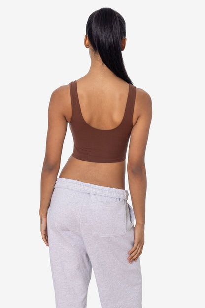8383 - Cotton Spandex Tank Crop Top