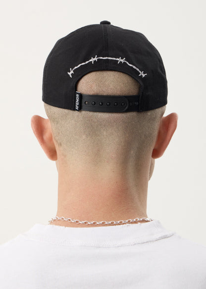 AFENDS Unisex Summit - Five Panel Cap - Black