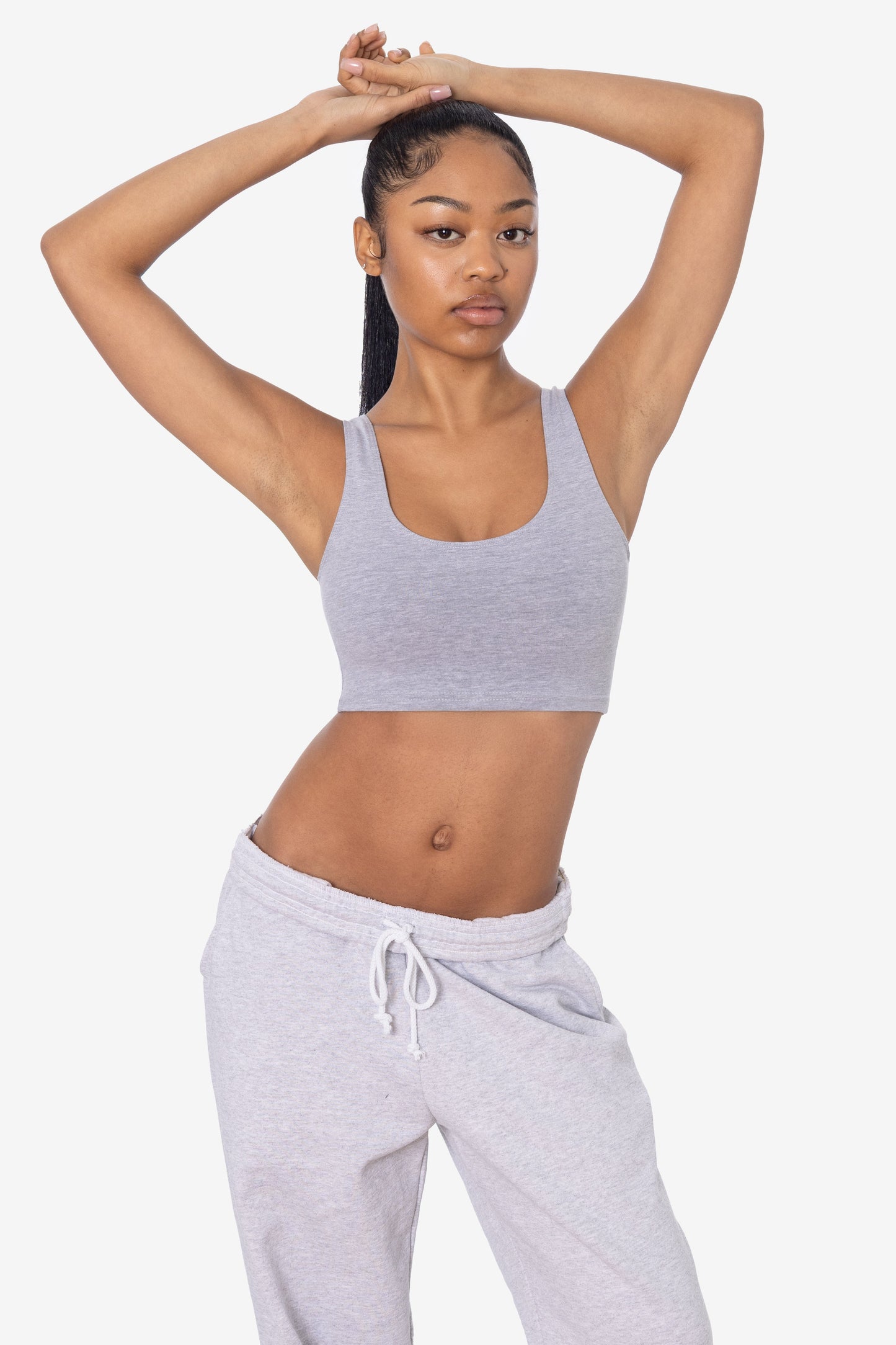 8383 - Cotton Spandex Tank Crop Top