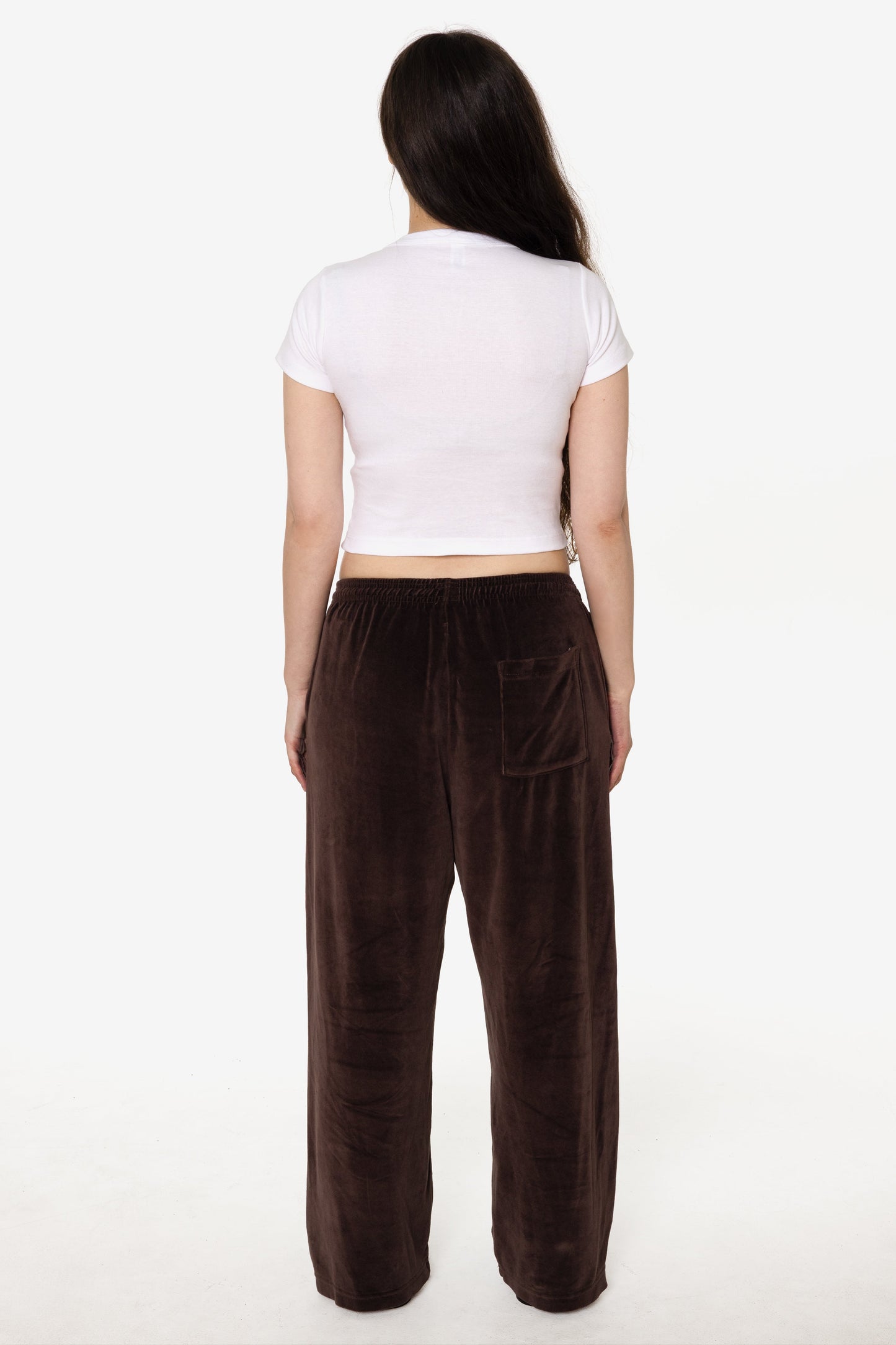 VLR445GD - Garment Dye Velour Open Bottom Sweatpants