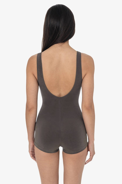 83051GD-SH - Garment Dye Tank Short Biketard