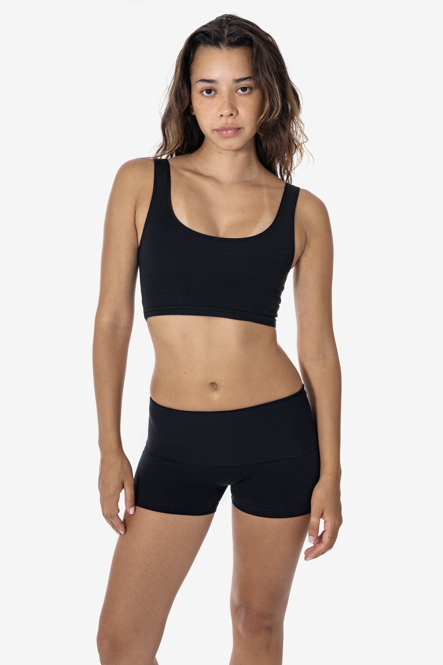 8319GD - Garment Dye Yoga Shorts