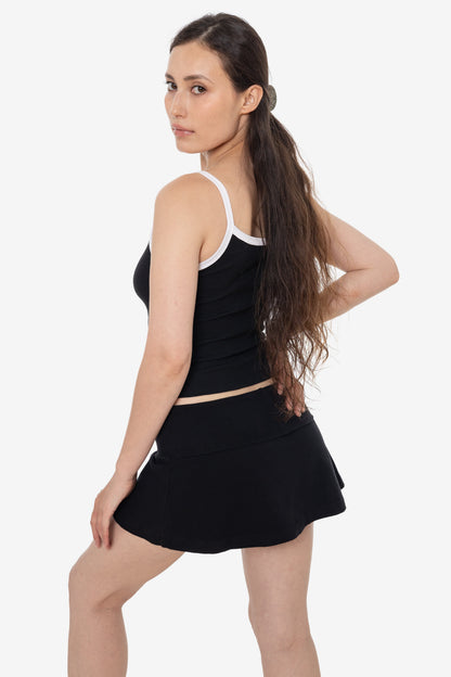 8335GD - Garment Dye Cotton Spandex Yoga Skirt