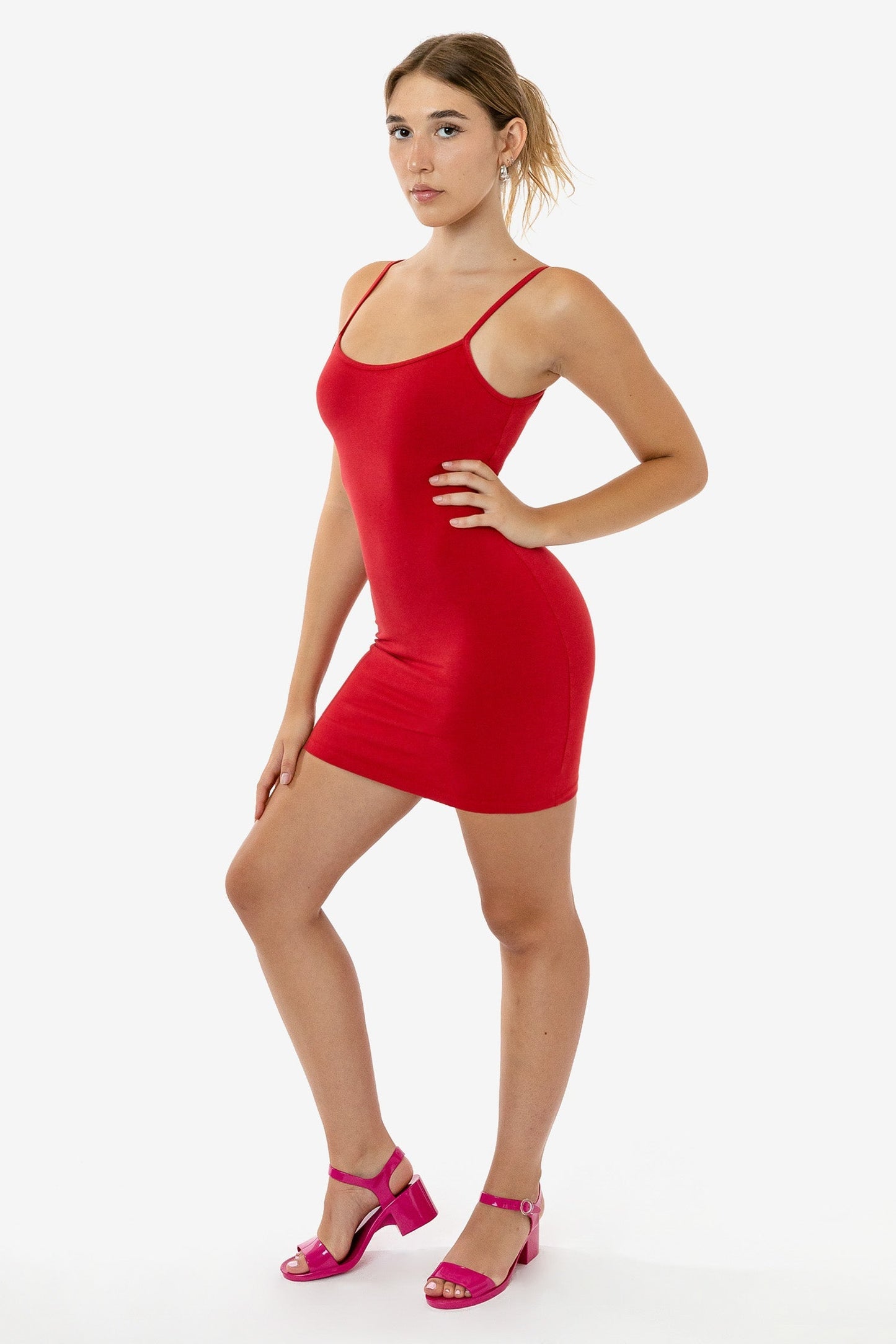 83601GD - Garment Dye Spaghetti Mini Dress