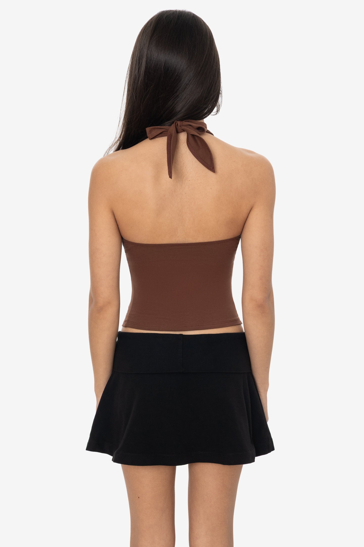 8375 - Cotton Spandex Halter Top