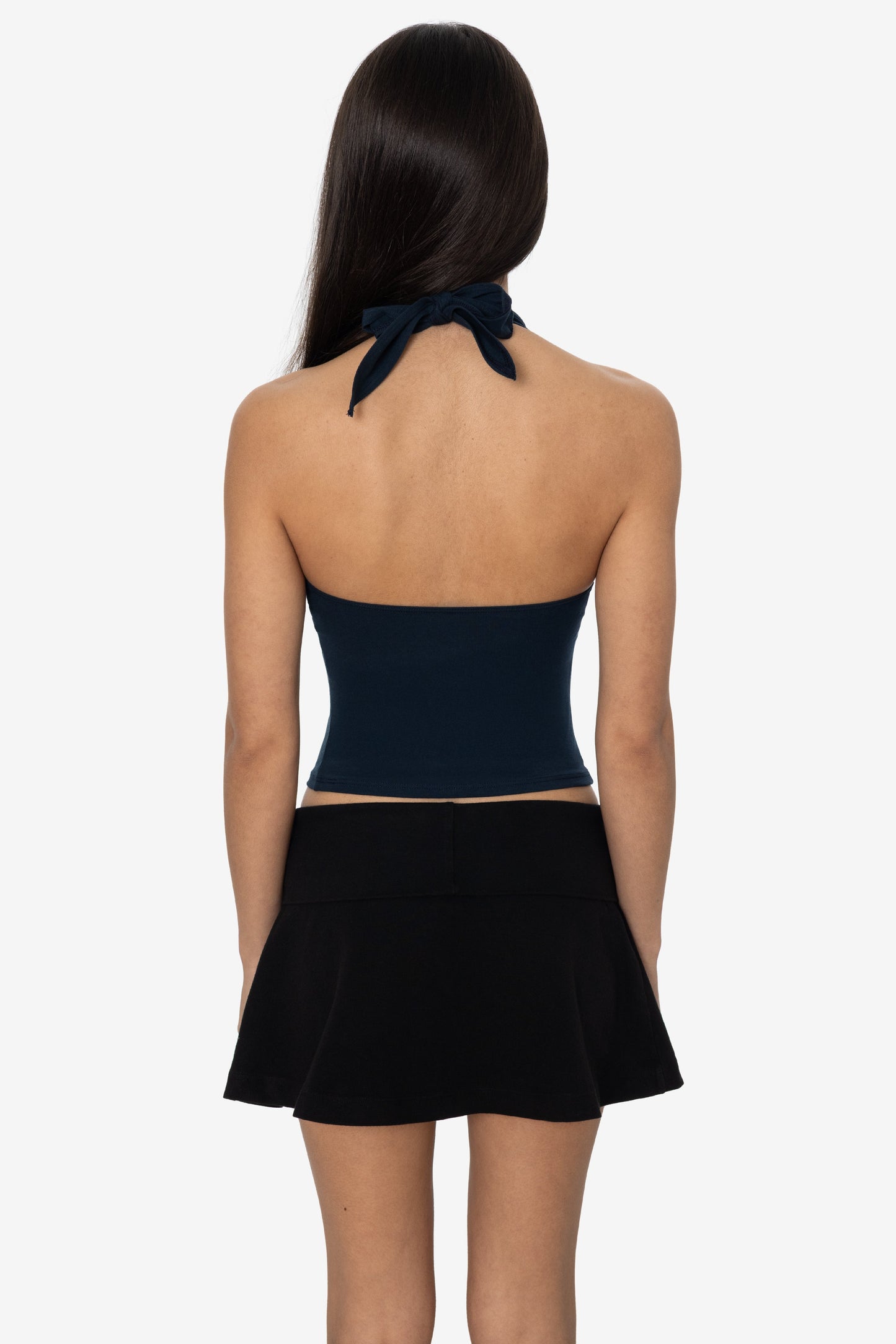 8375 - Cotton Spandex Halter Top