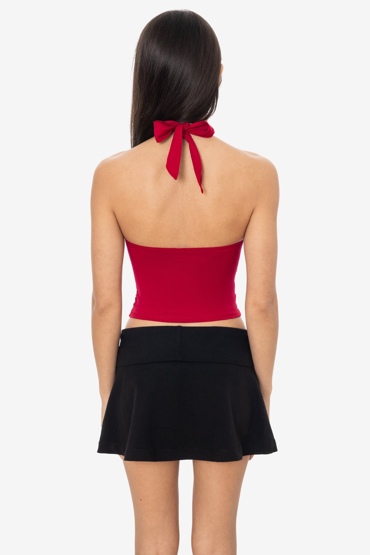 8375 - Cotton Spandex Halter Top