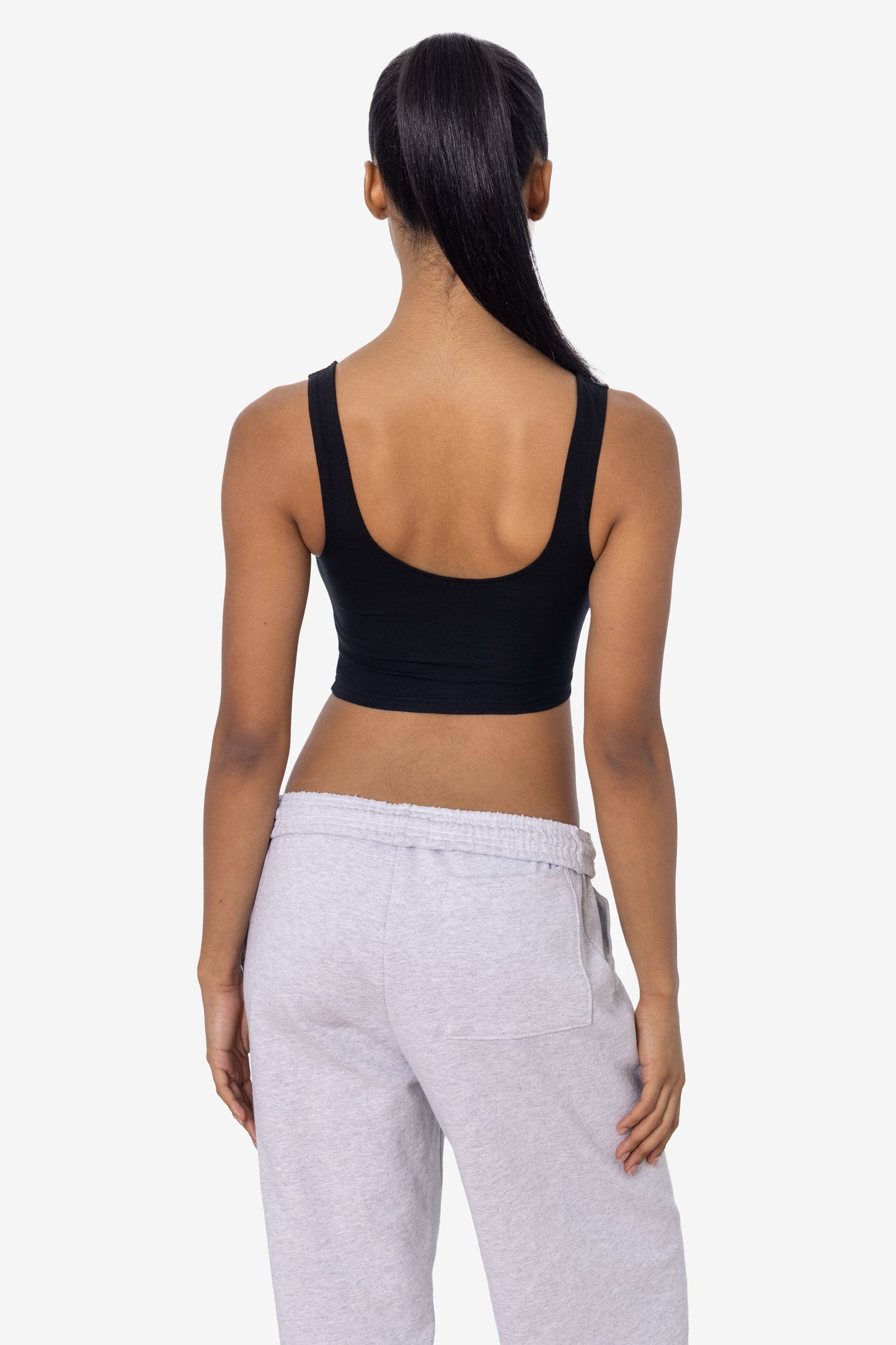 8383 - Cotton Spandex Tank Crop Top