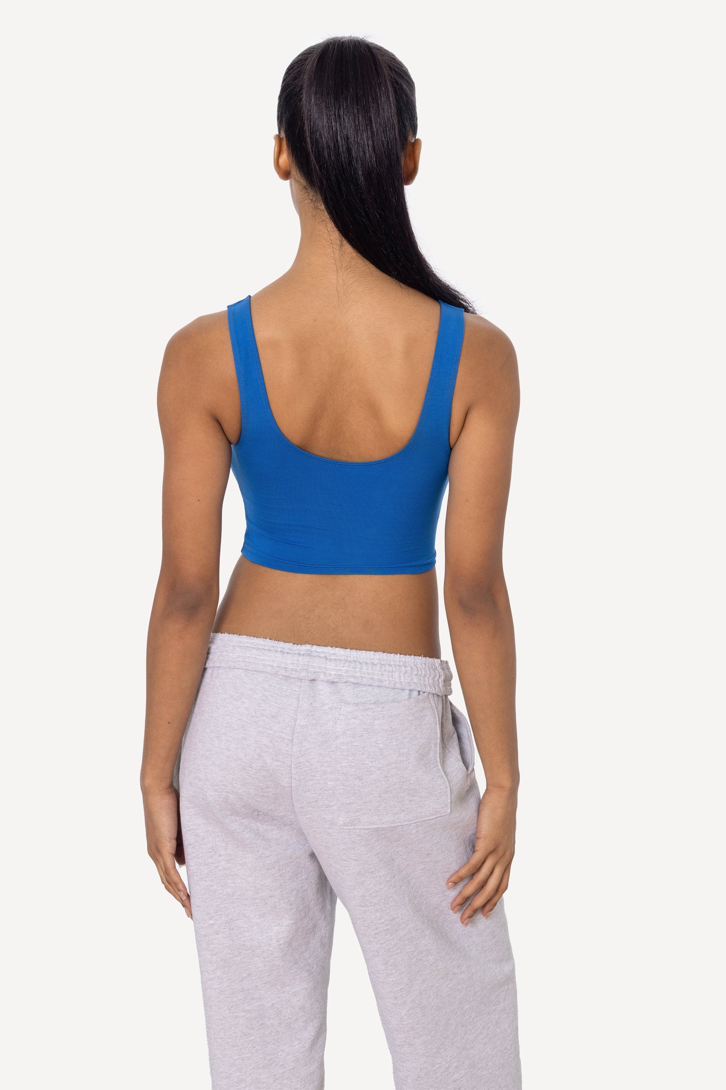 8383 - Cotton Spandex Tank Crop Top
