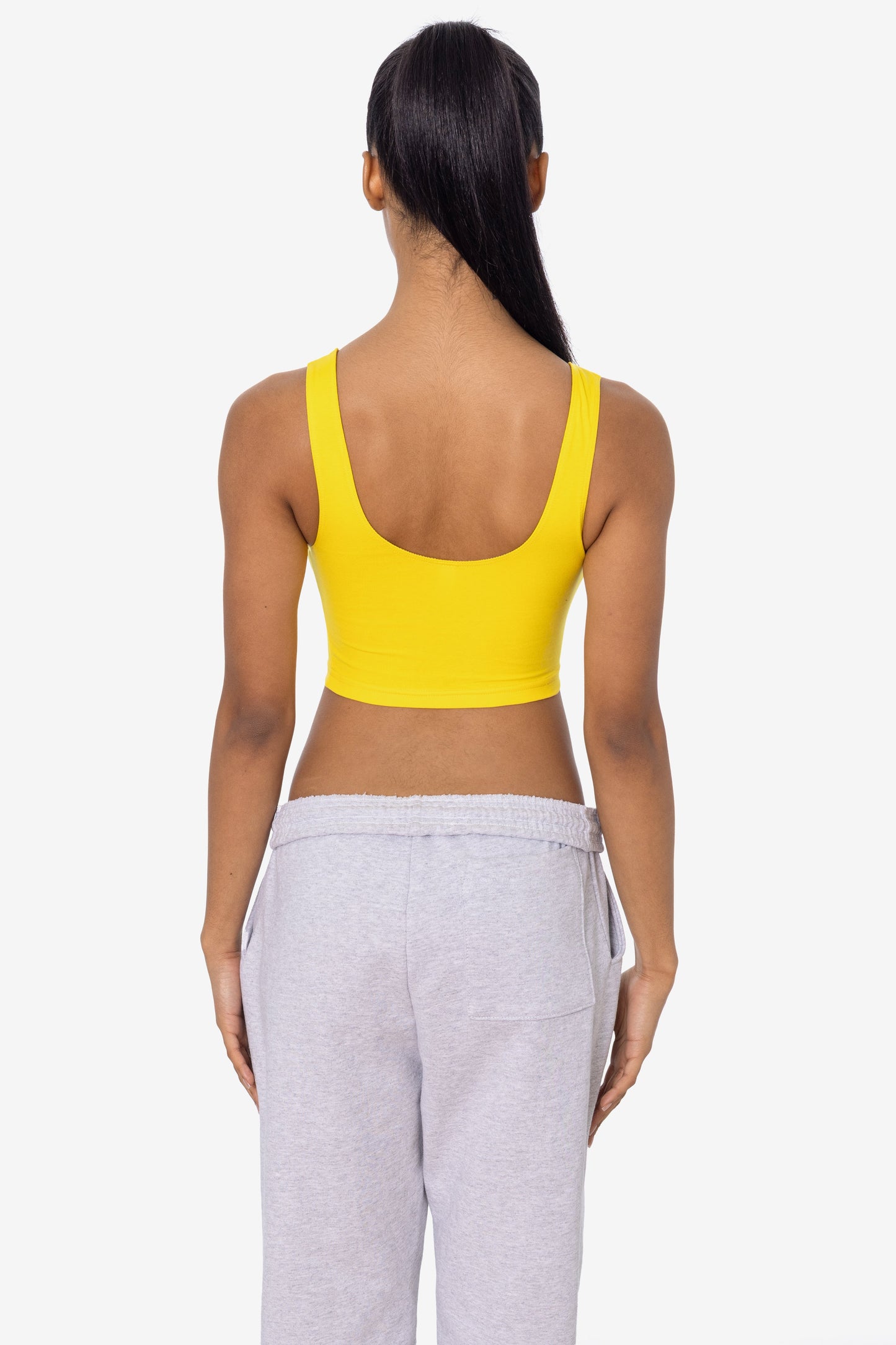 8383 - Cotton Spandex Tank Crop Top