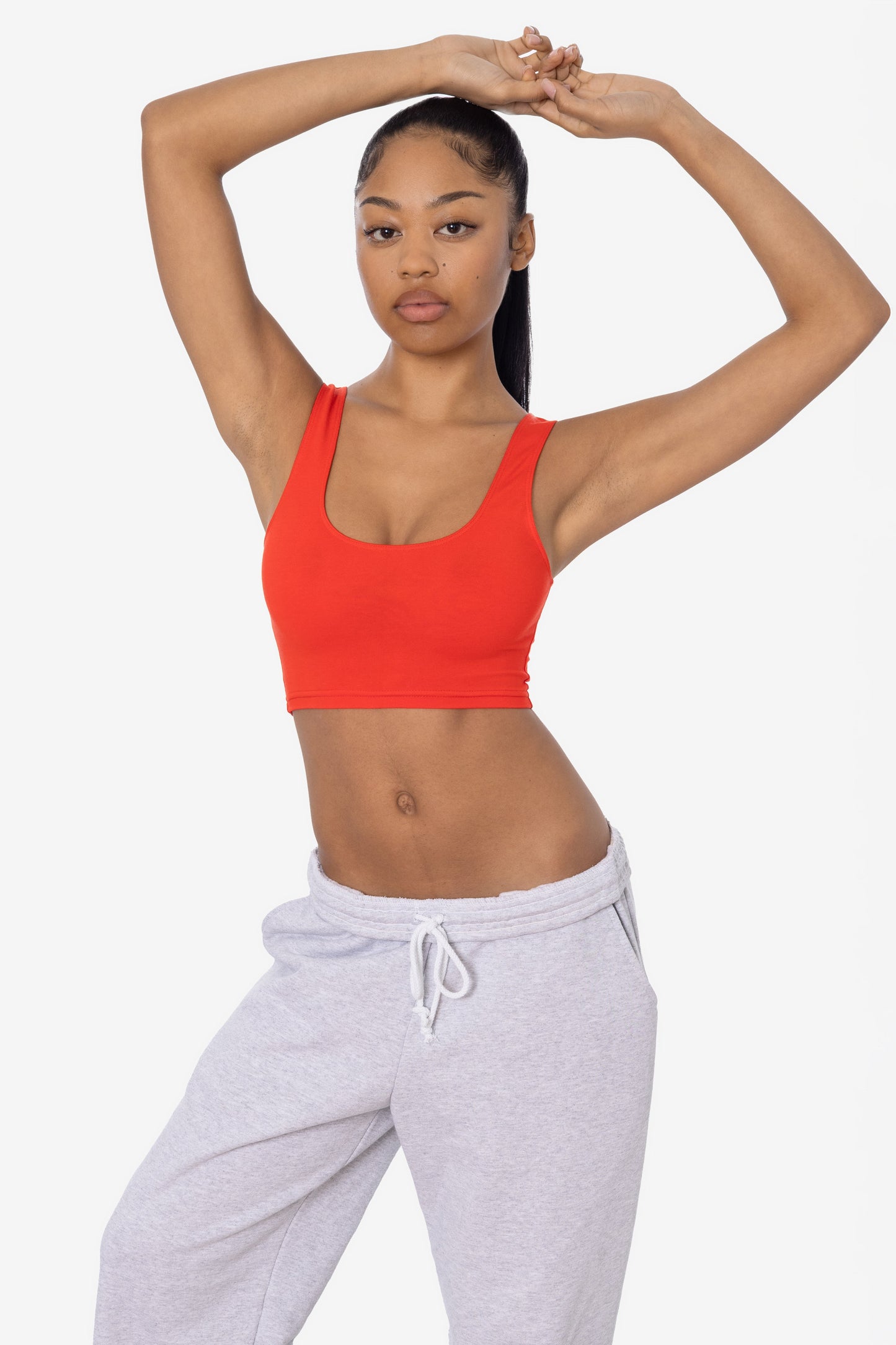 8383 - Cotton Spandex Tank Crop Top