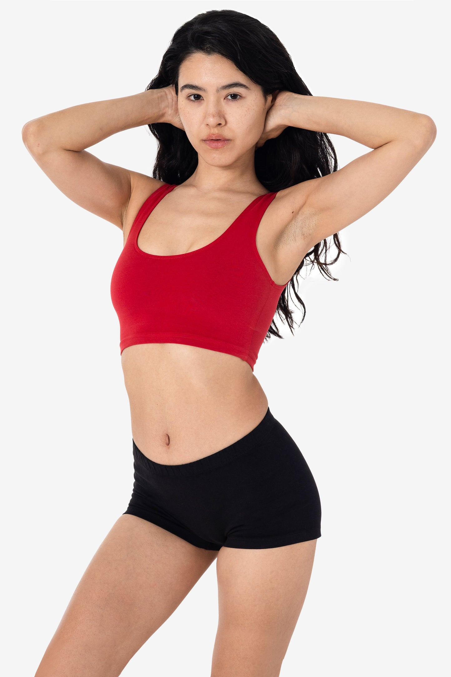 8383GD - Garment Dye Cotton Spandex Crop Tank
