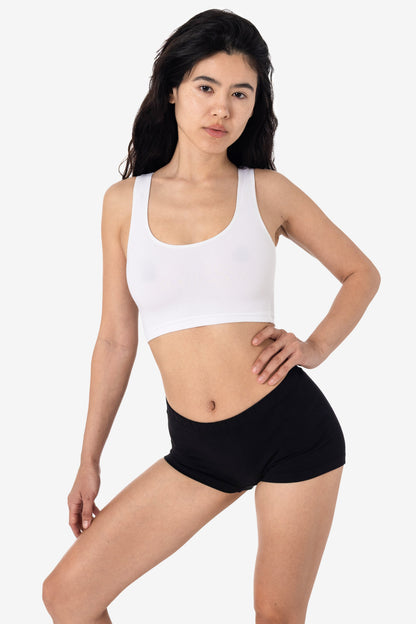 8383GD - Garment Dye Cotton Spandex Crop Tank