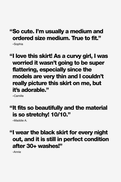 8385GD - Garment Dye Mini Skirt