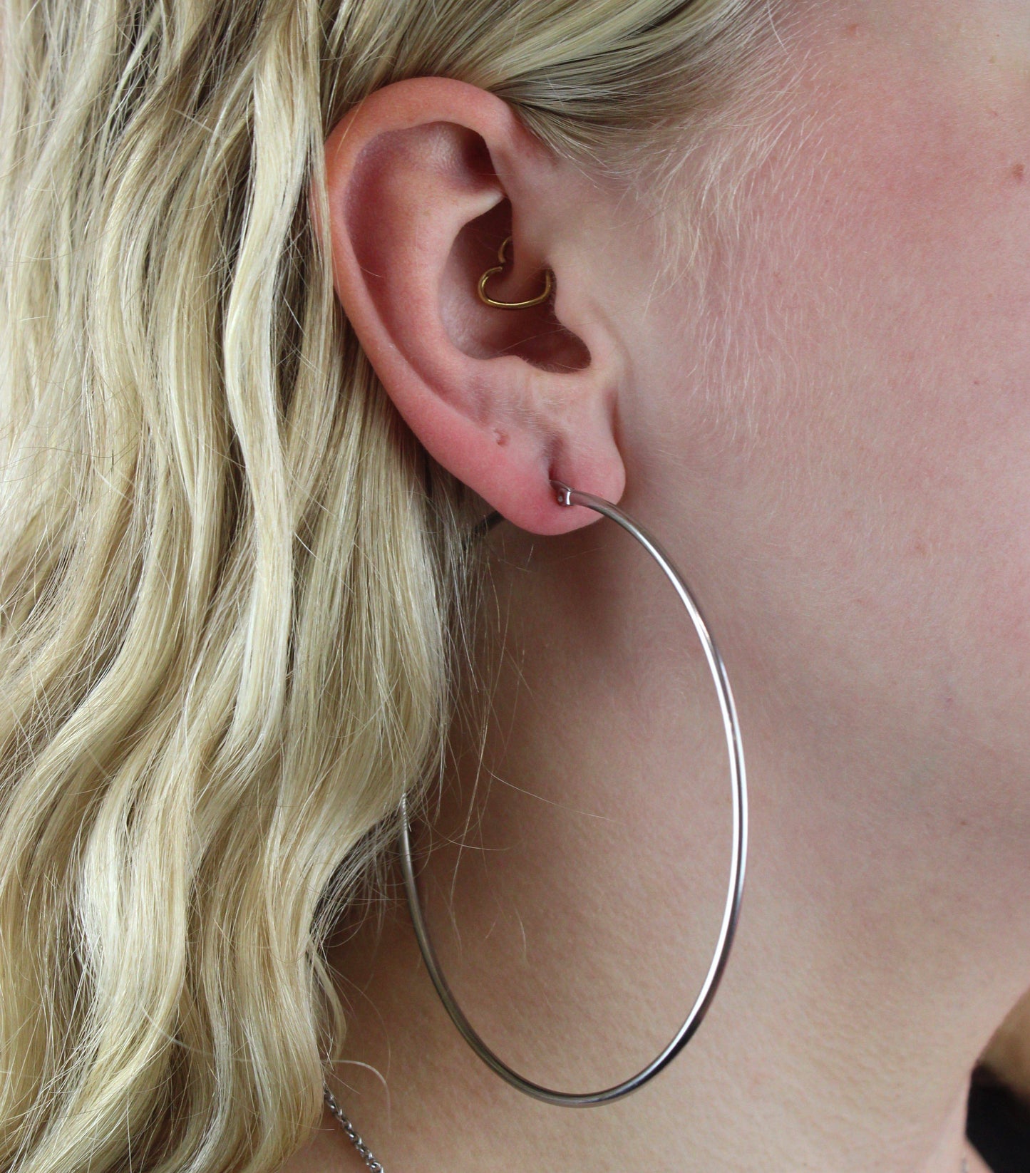 The Bigger The Hoop Earrings (85mm)
