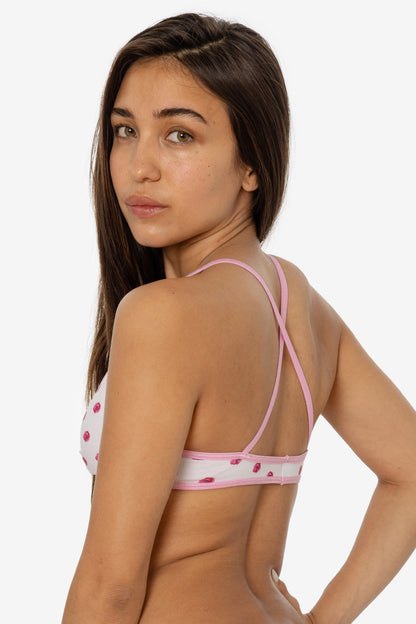 8392P - Printed Crossback Bra