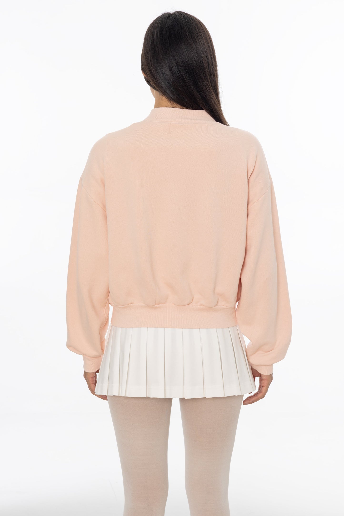 ALP375GD - Alpine Fleece Zip Up Cropped Bomber