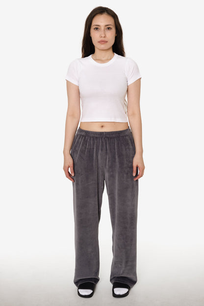 VLR445GD - Garment Dye Velour Open Bottom Sweatpants