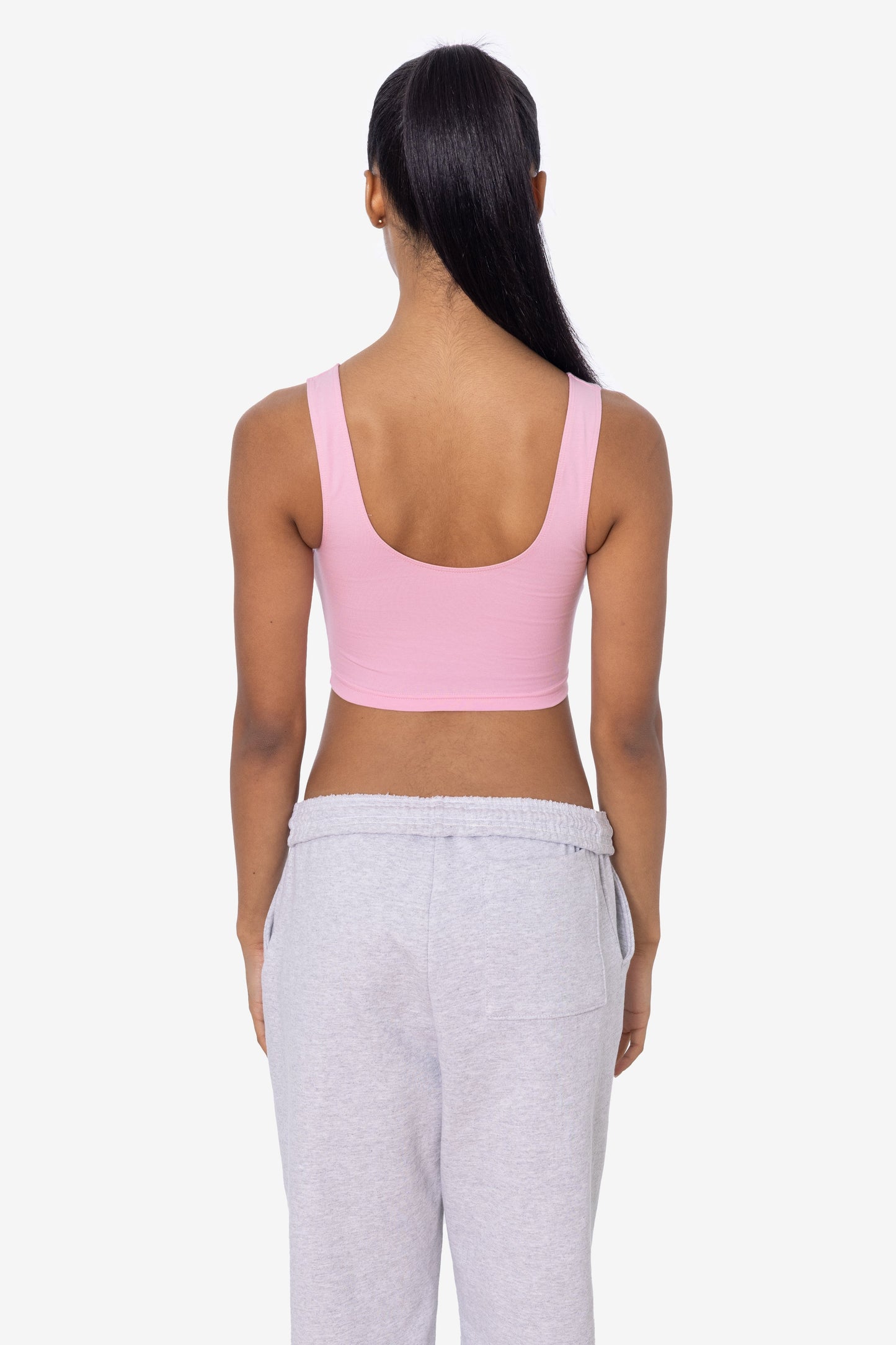 8383 - Cotton Spandex Tank Crop Top