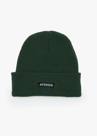 AFENDS Unisex Hometown - Beanie - Pine
