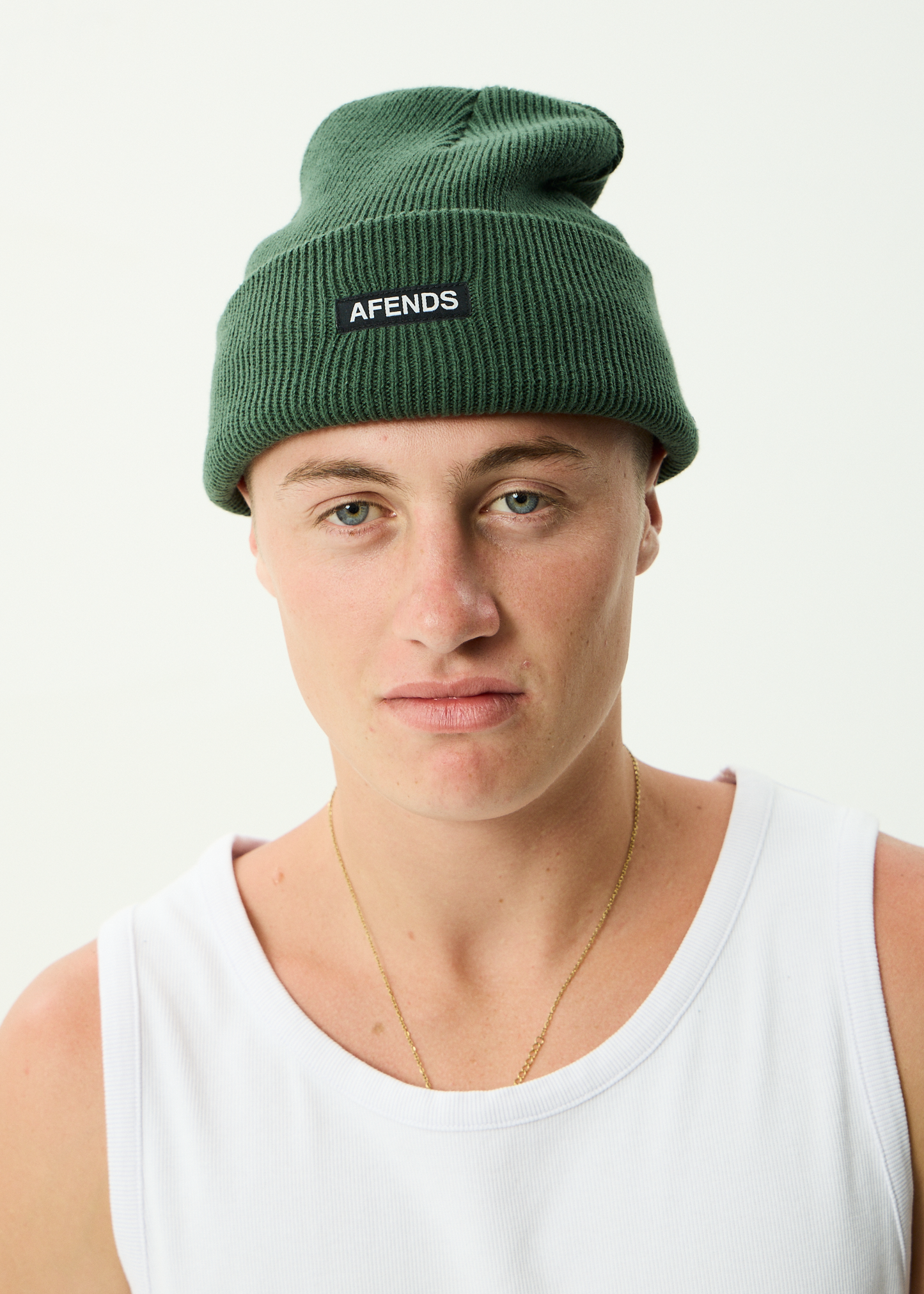 AFENDS Unisex Hometown - Beanie - Pine