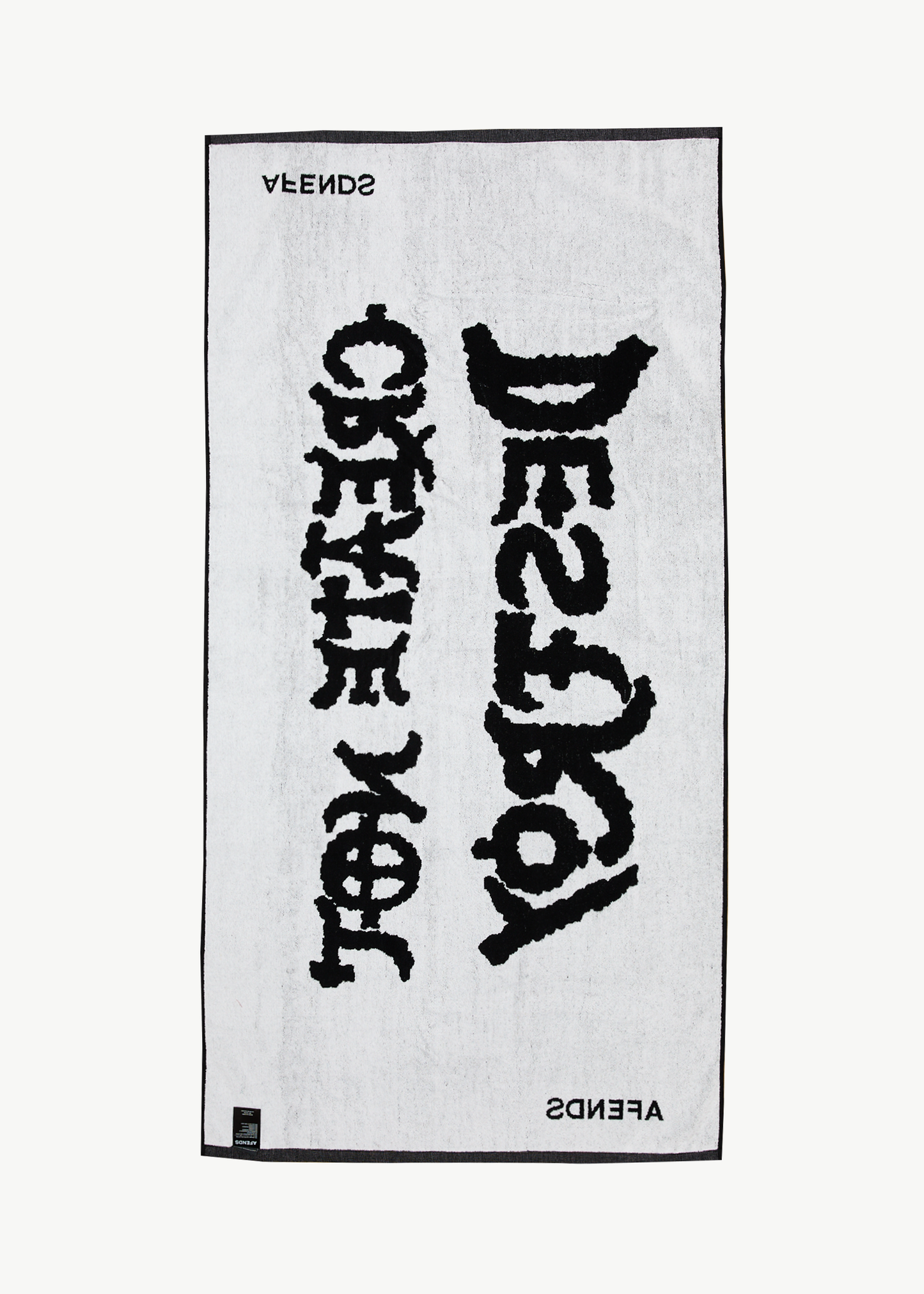 AFENDS Womens Afends - Beach Towel - Black