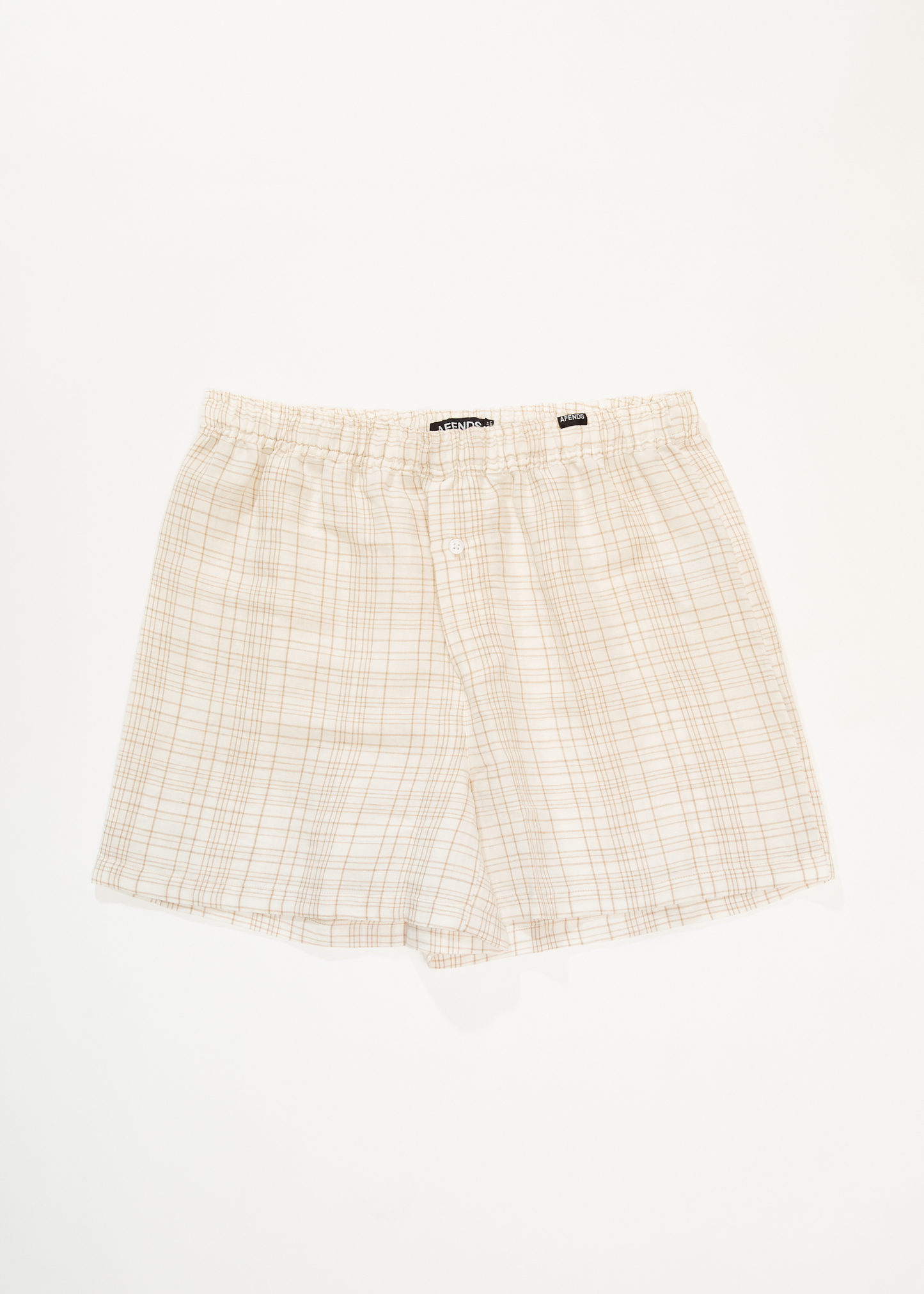 AFENDS Womens Criss Cross - Boxer Short - Taupe