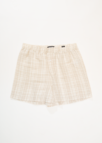 AFENDS Womens Criss Cross - Boxer Short - Taupe