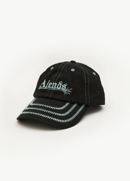 AFENDS Mens Mace - Six Panel Cap - Black