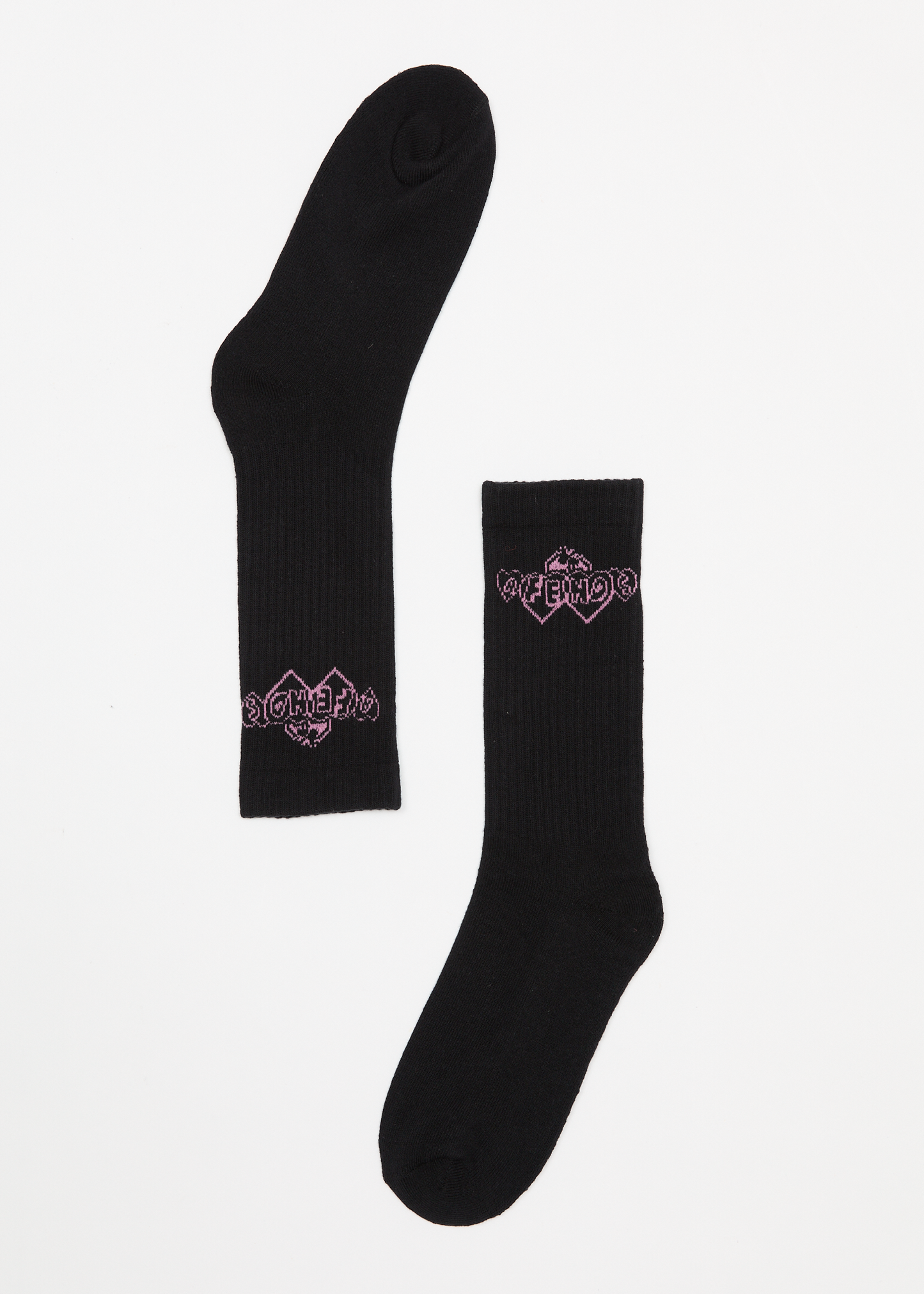 AFENDS Mens Mind Blow - Socks One Pack - Black