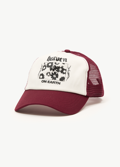 AFENDS Mens Heaven - Trucker Cap - White
