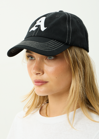 AFENDS Mens Ayy - Six Panel Cap - Black