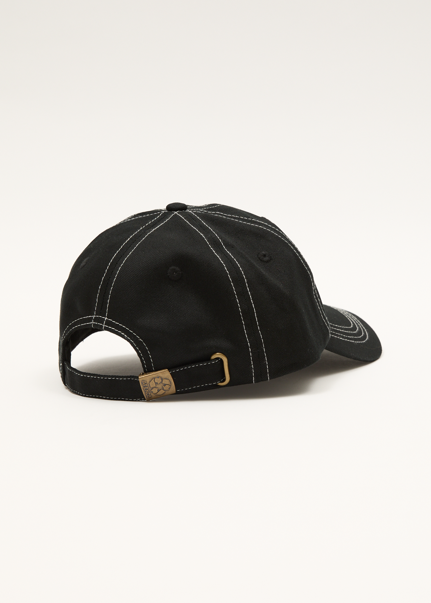 AFENDS Mens Ayy - Six Panel Cap - Black