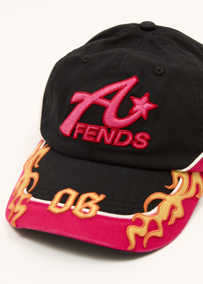 AFENDS Womens Derby - Panelled Cap - Black
