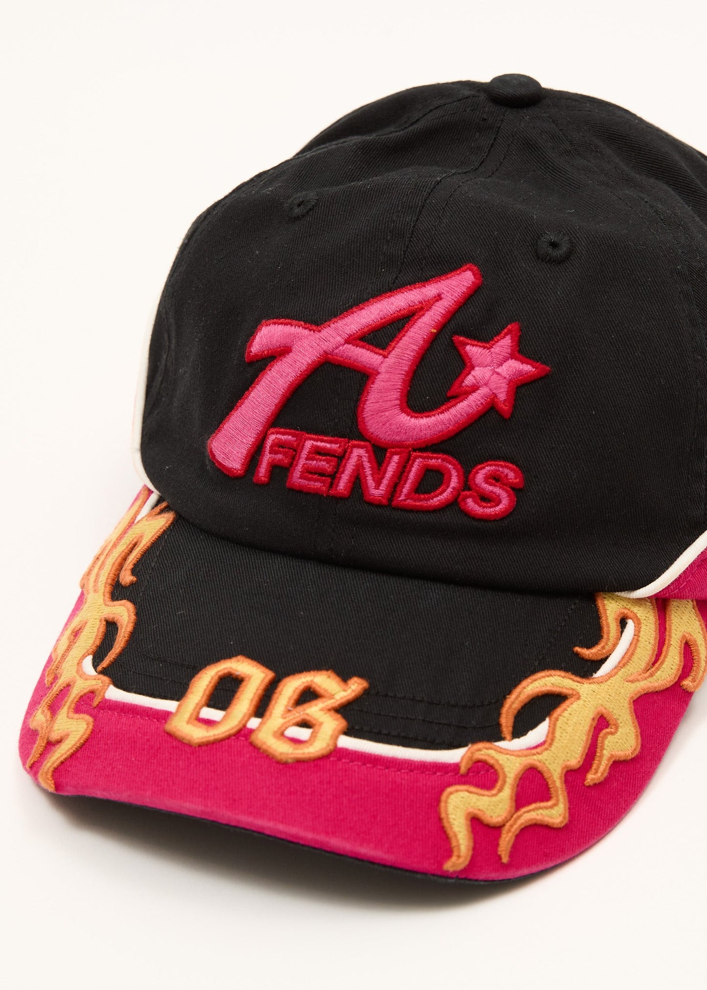 AFENDS Womens Derby - Panelled Cap - Black